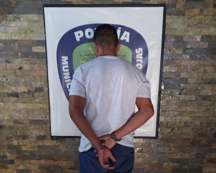 La detención estuvo a cargo de funcionarios de la Policía Municipal de Charallave l Foto: Fuente policial