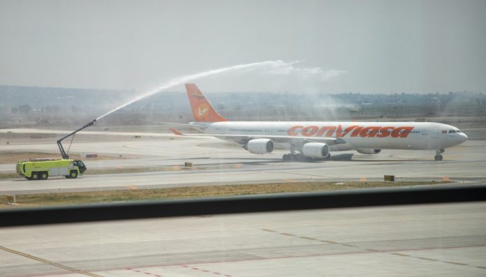 Venezuela insiste que sea Conviasa la aerolínea que opere hacia Bogotá, según ministro colombiano