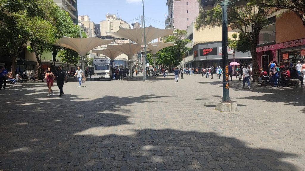 El Boulevard de Sabana Grande se encuentra entre las zonas de Caracas más concurridas por sus habitantes