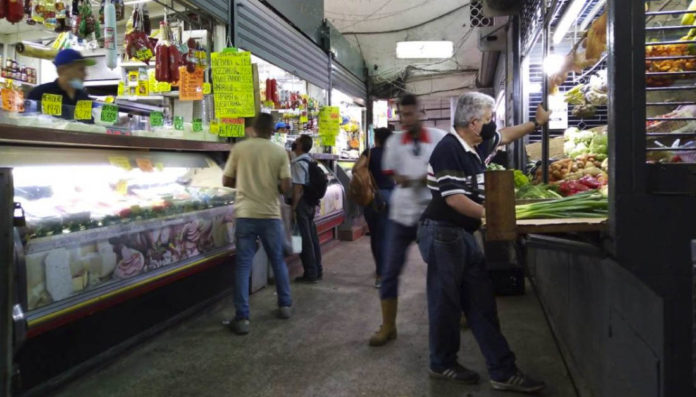Caracas mercados Quinta Crespo canasta alimentaria