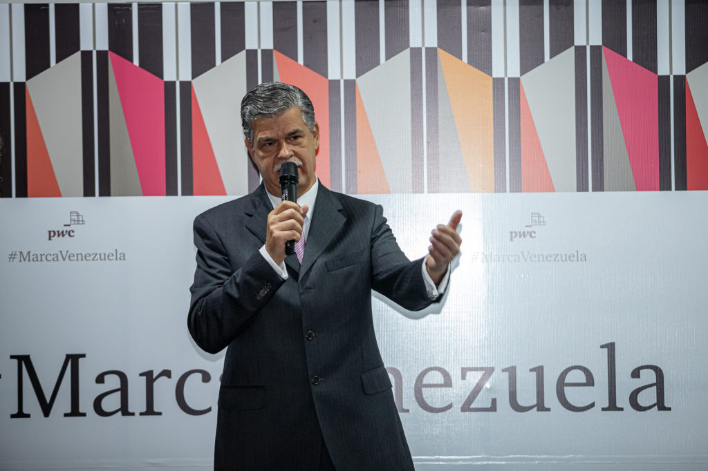 Socio principal de PwC Venezuela y presidente de la Fundación Marca Venezuela, Pedro Pacheco Rodríguez. Foto: Marca Venezuela