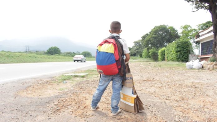 migración niños venezuela