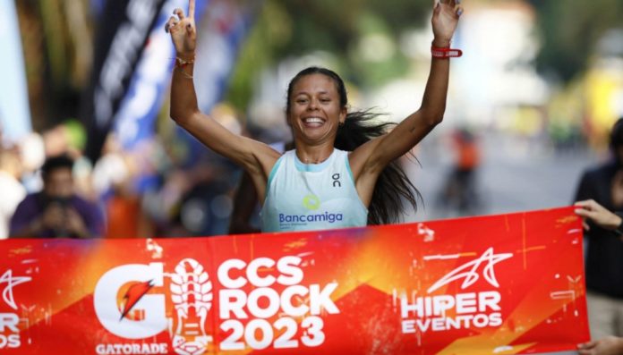 Joselyn Brea triunfó en la carrera Caracas Rock