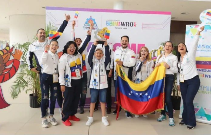 Por primera vez, Venezuela participa en la Olimpiada Mundial de Robótica con una representación de 21 jóvenes