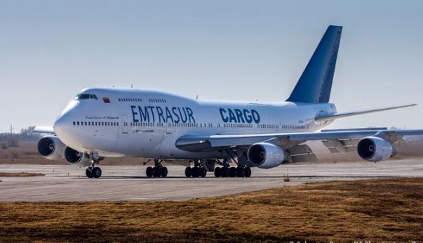 El avión de Emtrasur estuvo retenido 1 año y 8 meses en Argentina. Foto: cortesía